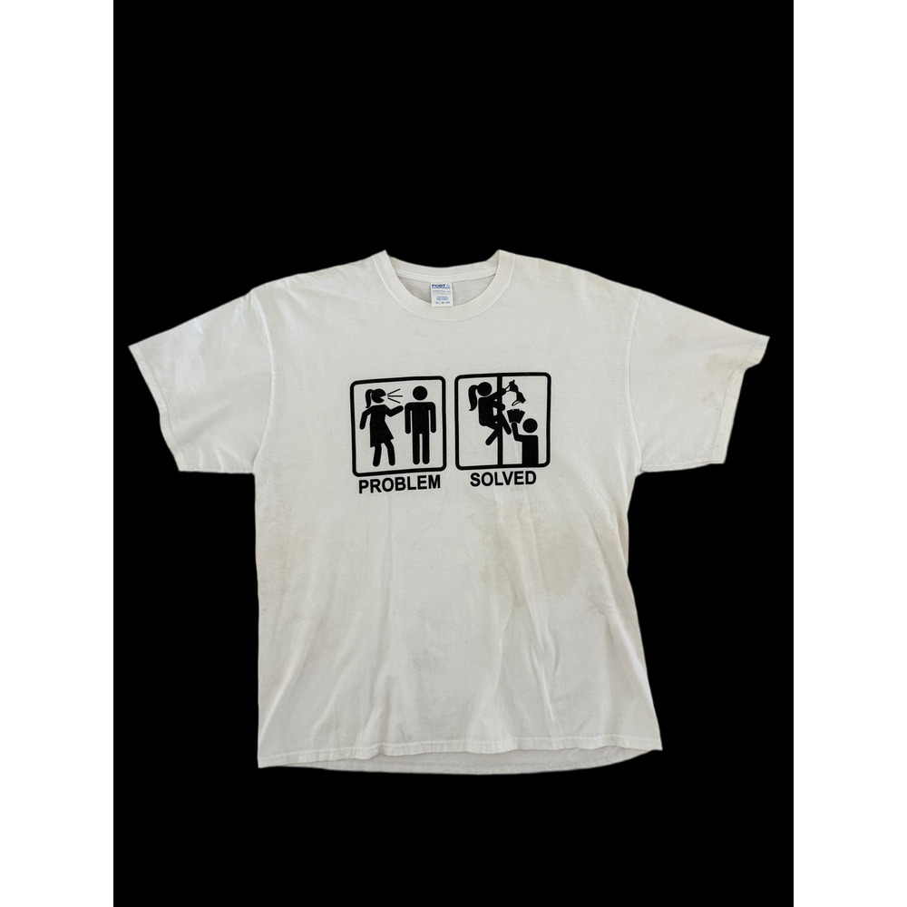 Y2K Richmond VA Strip Club Promo T-Shirt Paper Moon Club Rouge Daddy Rabbits
